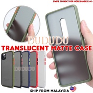 OnePlus 6 / 6T / 7 / 7T / 8 Pro / 8T / Nord Translucent Black Matte Case Casing Cover