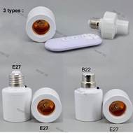 3 types radar or Wireless E27 to B22 E27 Remote Control Light Bulb Base Socket Smart Timer Switch La