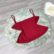 Áo dây gân co giãn Bigsize Cô Nhỏ áo thun gân ống có dây G118