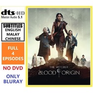 T4307 The Witcher Blood Origin (2022) [4 EPISODES] (1 DISC) Action/Drama Aksi/Drama