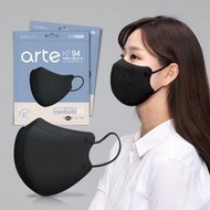 arte - 韓國製造 Arte KF94 黑色口罩 10pcs (平行進口貨品)