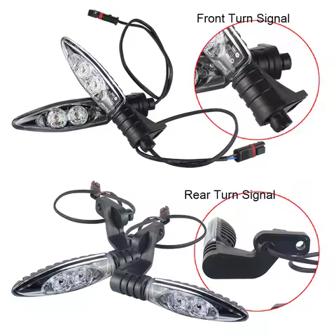 Front Rear Turn Indicator Signal LED Lights For BMW R1200GS F800GS S1000RR F800R K1300S G450X F800ST