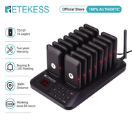 Retekess TD175 TD157 TD173ร้านอาหารเพจเจอร์สำหรับร้านอาหารรถขายอาหารโบสถ์บาร์ร้านอาหารของว่าง