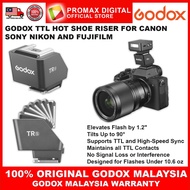 GODOX TTL HOT SHOE RISER FOR iT30 Pro iT20 iT22 iT32 Canon Nikon Fuji Sony TR-C TR-N TR-S TR-F FS-R