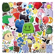 Battle For Dream Island Stickers kit 50 pcs BFDI gifts for kids