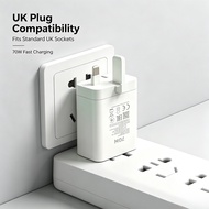 Infinix 70W UK Super Charge All Round Fast Charge 3.0 USB Type C Fast Charging Charger Original COPO