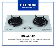 Hyundai Double Infrared/ Ceraminc Burner Gas Stove Built in HG-A204K
