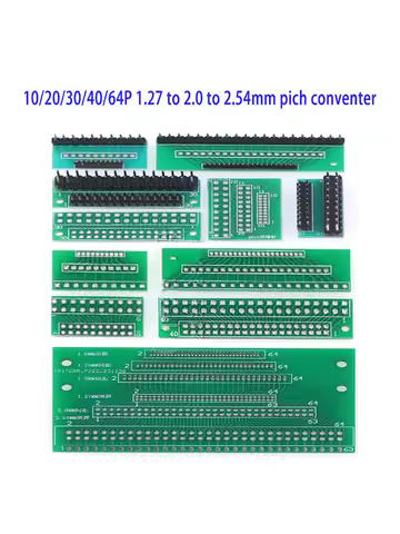 1Pcs 20P 30P 32P 40P Singer 1 Double 2 3 Row 1.0mm To 1.25mm To 1.5mm 1.27mm To 2.0mm To 2.54mm Pitc