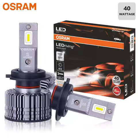 OSRAM LED H4 H7 H11 XLZ-40W Car Headlight H8 H16 HB3 HB4 9005 9006 9012 LEDriving Super Bright 6000K