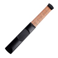 meihe Dioche Portable Pocket Guitar Chord Trainer 6 String Fret Tool for Beginners Sapele Wood Black