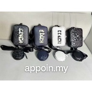 CP 268 CP 269 CP 270 Black Camera Men's Bag/Double Zipper Small Square Bag/Shoulder Messenger Men's 