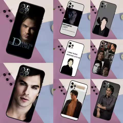 Vampire Diaries Damon Salvatore Soft Case For OnePlus 13R 12R 10R 13 13T 12 11 10 10T 8T Nord CE 5 2