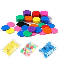 25mm Colorful Plastic Reward Chips, Children's Token Discs for Behavior Motivation