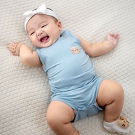 Lebear Tencel Tank Onesie in Sky Blue