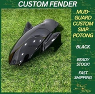Madgad Custom Mudguard Siap Potong Modi Mud Guard Lc135 LcFi Y15zr Y16zr Front Fender Lc 135 V1 V2 V