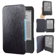 Suitable for Kindle 3 leather case, Kindle keyboard D00901 protective case, Kindle K3 case in stock