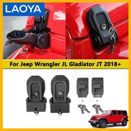 Anti-theft Hood Latches Catch for Jeep Wrangler JL JLU 4XE Rubicon Sahara Sport Gladiator JT 2018-20