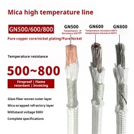 GN500 GN600 GN800 High Temperature Wire - Nickel Plated Pure Nickel Fire-Resistant Cable 500℃ 800℃ -