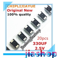 20pcs 10pcs 2R5TPE330M9 2R5TPE470M9 330UF 470UF 2.5V 330 470 6.3V SMD Tantalum Capacitors Polymer PO