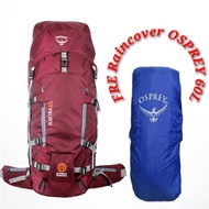 Backpack Carrier 60 Liter Osprey Mountain Bag Free Cover Bag Homecoming Bag Osprey Backpack