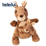 Germany Belledo Kangaroo Baboon Cat Mom and Baby Parent-Child Interaction Plush Animal Hand Puppet C