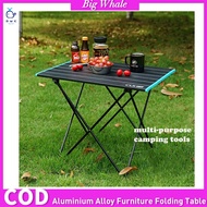 【Local Delivery】  Folding Tables Camping Table Light Barbecue Outdoor Furniture Folding Table Portab
