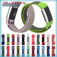 SUQI Nylon Watch Band Strap Fit For Fitbit Charge 2