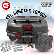 MOTORCYCLE LUGGAGE TOP BOX 45 LITERS GCSUN-UNIVERSAL