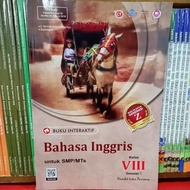 Interactive English homework/worksheet book for class VIII.8 SMP Semester 1(K13 revision) intan pari