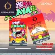 Gdora@goldcoin Shock Raya Orange 0.25g