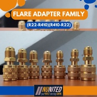 Adapter  Charging Hose (R22>R410a Adapter)( R410a>R22) R134a R32 R22 R410a Manifold Gauge Gas Meter 