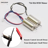 114OMYZUSHOP Remote Control Aircraft Motor, 716 816 8520 Alloy Drone Foam Quadcopter Motor, 10/11/13