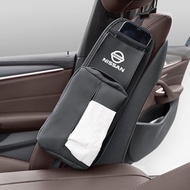 Car Seat Storage Side Hanging Bag Multi-Pocket Organizer Holder For Nissan Juke Qashqai J11 Note Pat