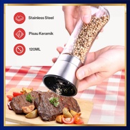 Manual Pepper Seed Grinder Pepper Mill Grinder 120ML DP037