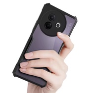 [ส่งจากไทย] Case Vivo Y39 5G เคสขอบดำหลังใส เคสกันกระแทก เคส VIVO y39 เคสขอบนิ่มหลังแข็ง PC+TPU