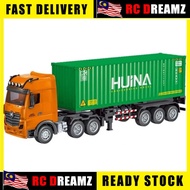 HUINA 1317 RC 1/24 RC Container Truck Remote Control Construction Radio Control rc construction lorr