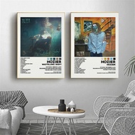 Hozier Posters Wasteland, Baby Tracklist Music Album Cover Poster HD Prints Wall Art Painting Pictur
