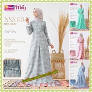 SALE!! PROMO!! GAMIS NIBRAS TERBARU/GAMIS NIBRAS NSS 04 BUSUI/ GAMIS N