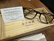 金子眼鏡 KC 49 BK Celluloid Unisex  Kaneko Optical