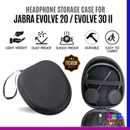 Jabra Evolve 20 / Evolve 30 II Compatible Headphone Protective EVA Case Portable Travel Storage Bag 