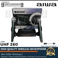 Mic aiwa UHF 260 microphone wireless aiwa