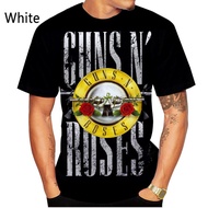 Guns N Roses summer 3D printed T-shirt men's and women's casual short-sleeved streetwear