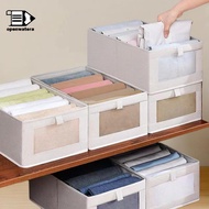 [GoodGirlm1] 1 Pc Fabric Foldable Pants Storage Box for Wardrobe Organization. QQQ