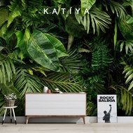 [Best Seller] Katiya Hiasan Dinding Gaya Hutan Asia Tenggara Amerika untuk Restoran, Hotel, Ruang Ta