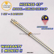 HMLCD50C10P HISENSE 50" LED TV BACKLIGHT(LAMPU TV) HISENSE 50 INCH LED TV HMLCD50C10 LCD50C10