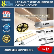 LED Strip Light Aluminium Casing Light Strip Cover Fitting Holder