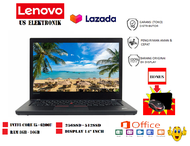 MURAH LAPTOP LENOVO THINKPAD T470 INTEL CORE I5 GEN 6 RAM 12GB SSD 512GB WINDOWS 10 FREE TAS/MOUSE