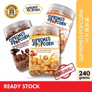 Supremeo Popcorn 240g - Real Ingredient 100% HALAL Caramel Chocolate Salted Egg 桶装爆米花