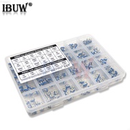 240Pcs/Box 24Values RM065 100R - 2M RM063 Carbon Film Horizontal Trimpot Potentiometer Assortment Ki