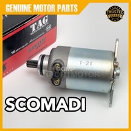 READY STOCK 🔥 SCOMADI TL125 STARTER MOTOR ASSY TL 125